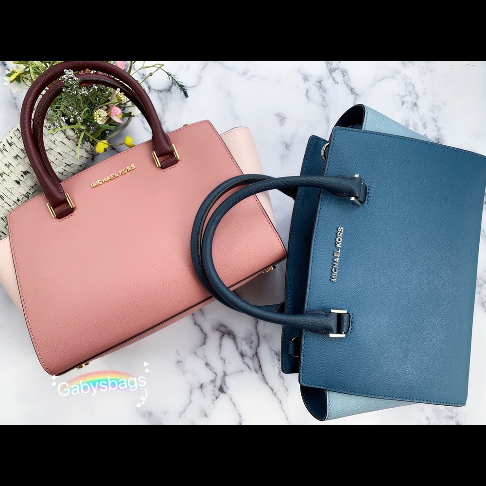 Gaby’sBags👜💕-NWT Michael Kors Satchel Crossbody - Picture 5 of 5